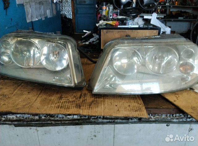 Фары фольксваген шаран 2002 год. Правая, левая