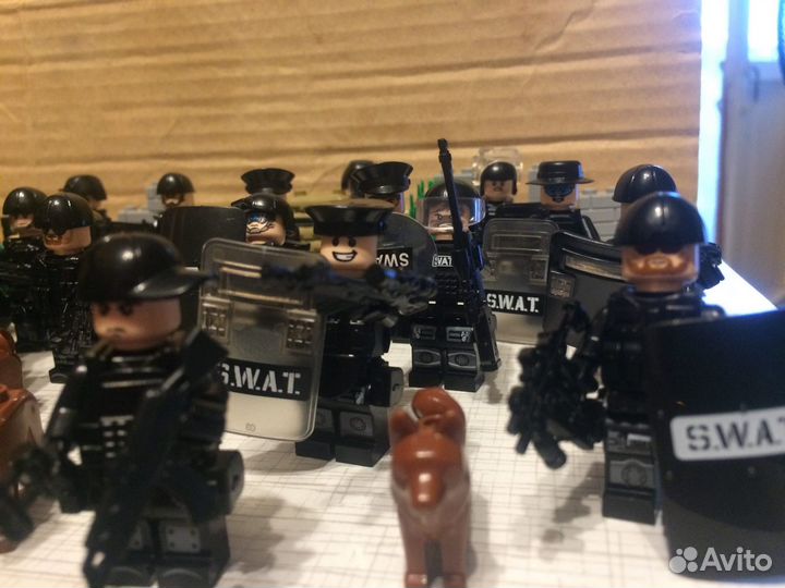 Детские игрушки Лего солдаты