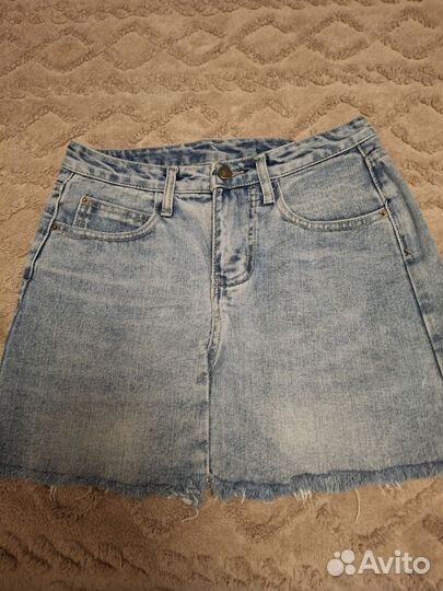 Джинсовая юбка