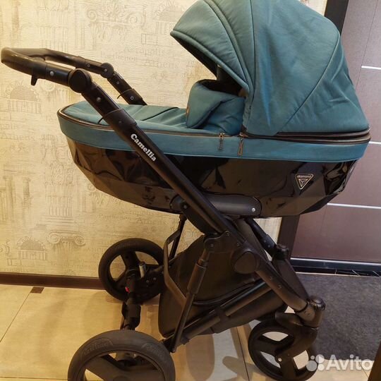 Коляска 2 в 1 Peppy diamond camelia