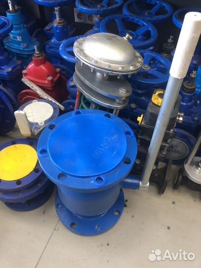Кран шаровый ду150
