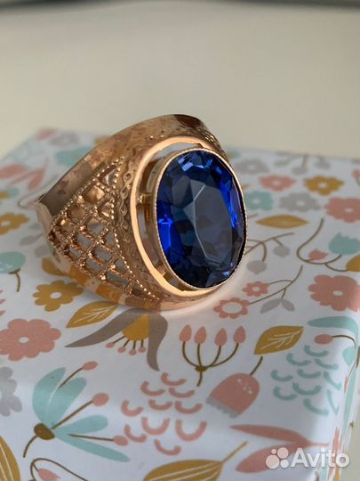 Золотое кольцо 583 пробы СССР