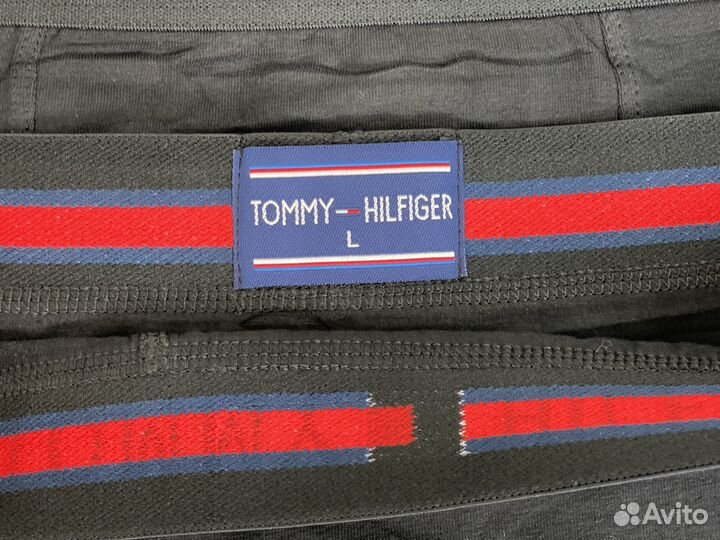Черные трусы Tommy Hilfiger 5 штук