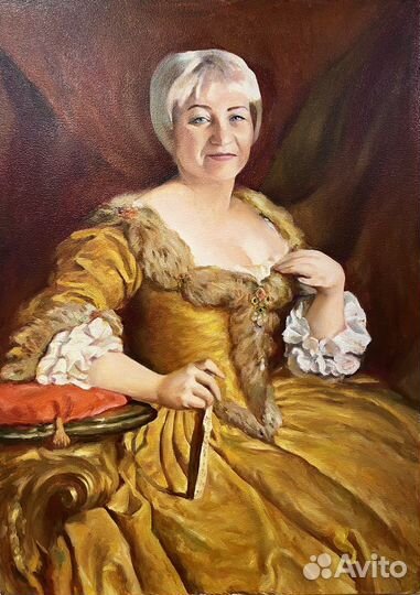 Портрет, картины маслом на заказ