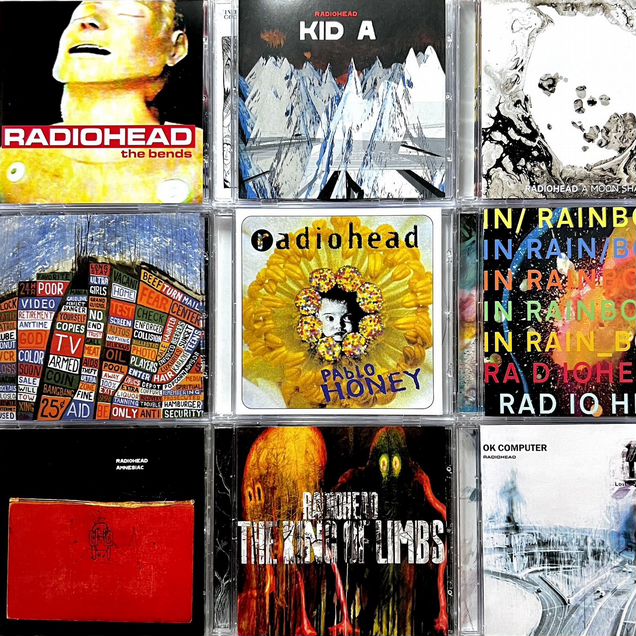 CD диски Radiohead 1995 The Bends Музыка на сд