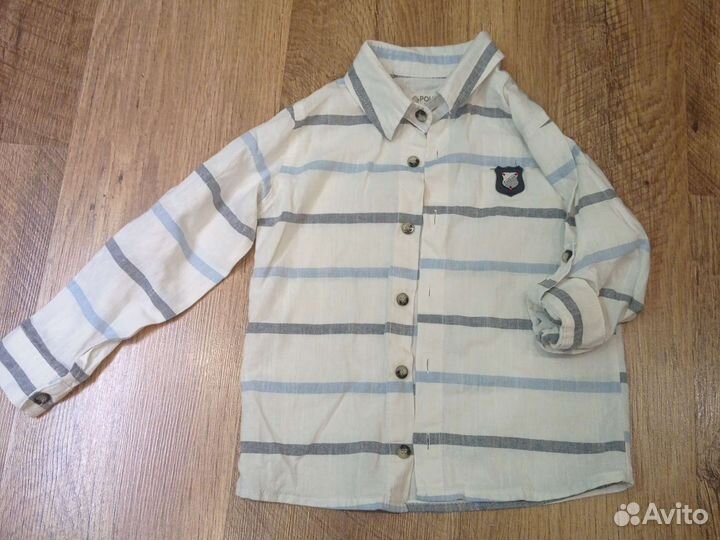 Рубашка для мальчика 104- 116