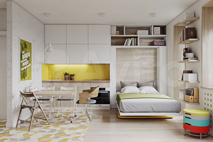 3-к. апартаменты, 50,6 м², 7/9 эт.