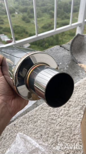 Глушитель Hks вход 63/51