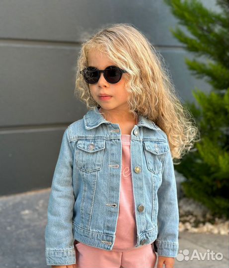 Джинсовая куртка zara для девочки