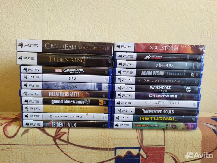 Игры, диски для PS5, PlayStation 5 (новые)
