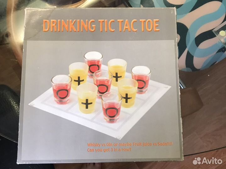 Набор столовой посуды рюмки крестики нолики