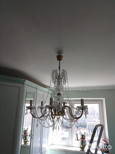 Люстра хрустальная