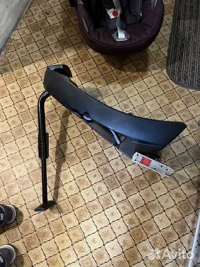 Автолюлька cybex aton q plus с базой isofix