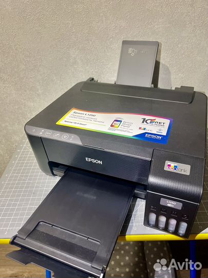Принтер струйный Epson L1250 + набор чернил + WiFi