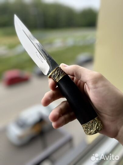 Нож кованный х12 мф