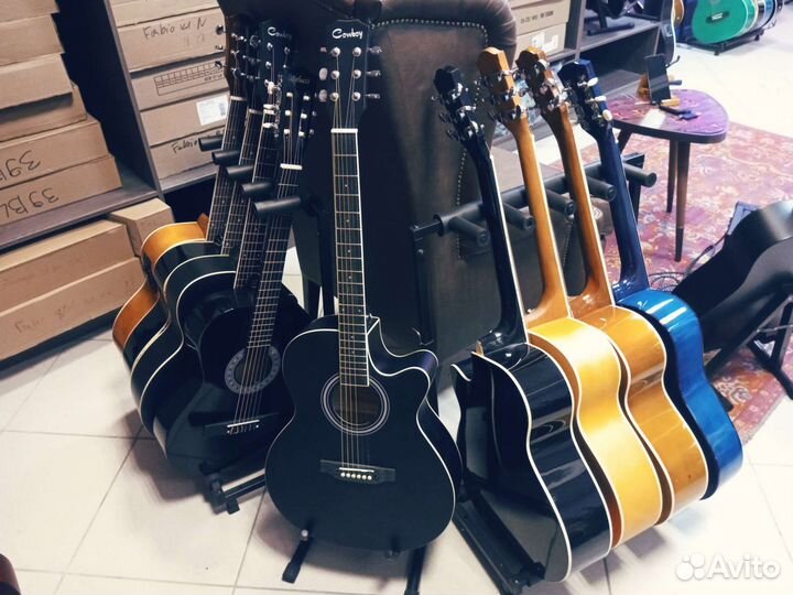 Электроакустические гитары новые
