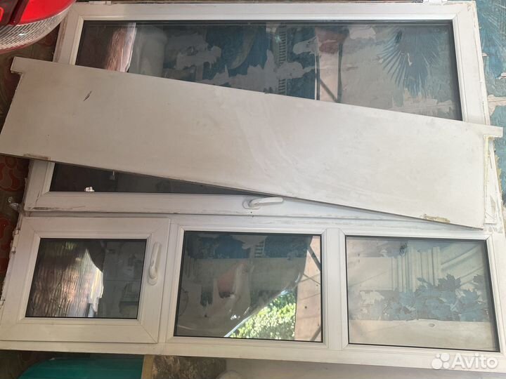 Окно двухстворчатое