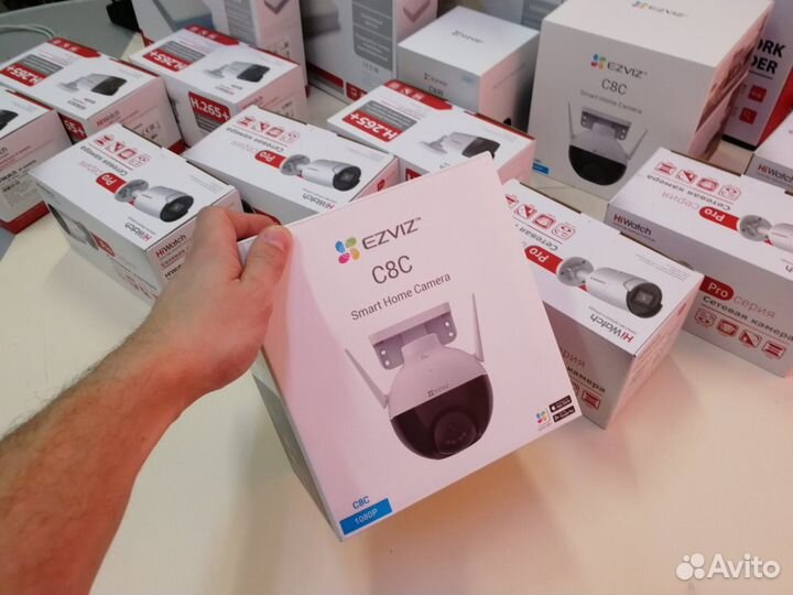 C8C 2Мpix Ezviz WiFi-камера видеонаблюдения CS-C8C