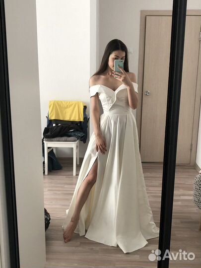 Свадебное платье минимализм