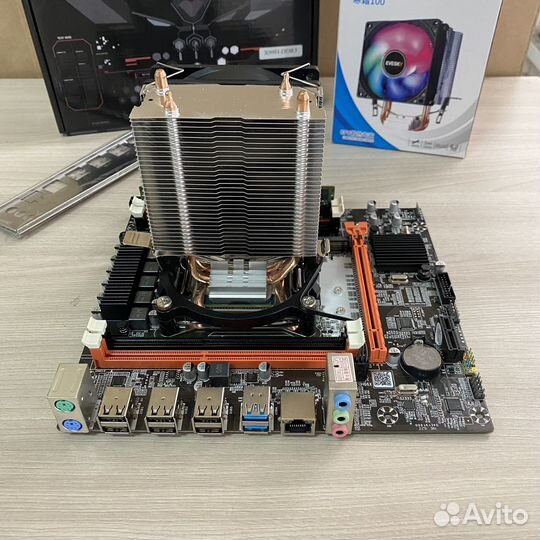 Комплект Xeon 2673 V3 / X99 / 16gb ddr3/ кулер