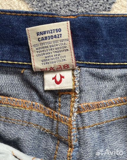 Джинсы true religion широкие (описание)