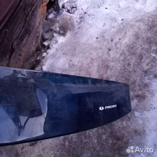 Ветровик заднего стекла приора хэтчбек
