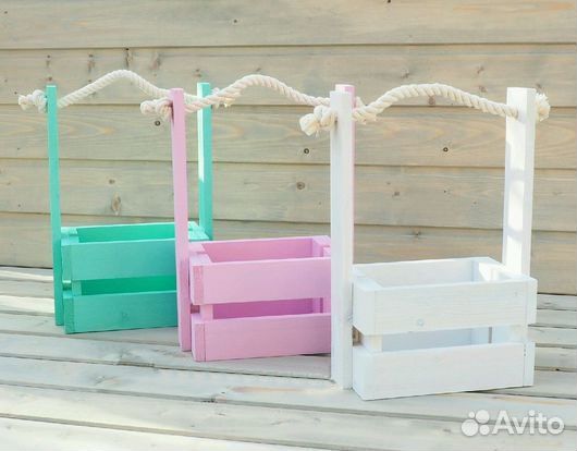 Ящики деревянные/декоративные