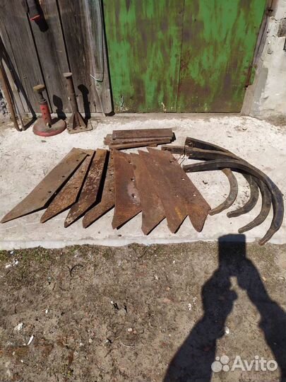 Лапки культиватора лемех