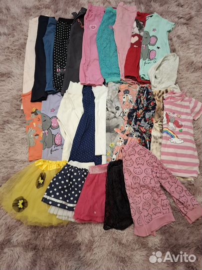 Пакет вещей 110-116 размер для девочки