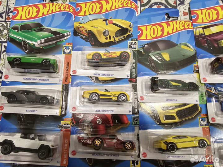 Hot wheels модели. Америка, Европа. Ч.1