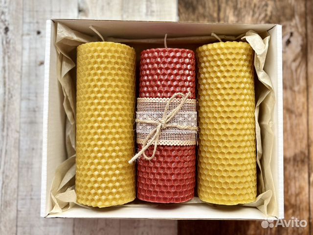Свечи из пчелиной вощины