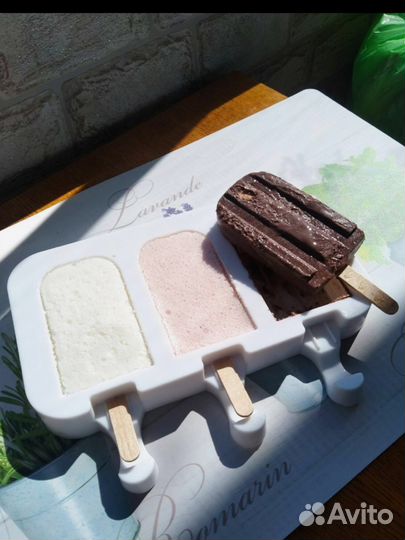 Форма для мороженого силикновая эскимо