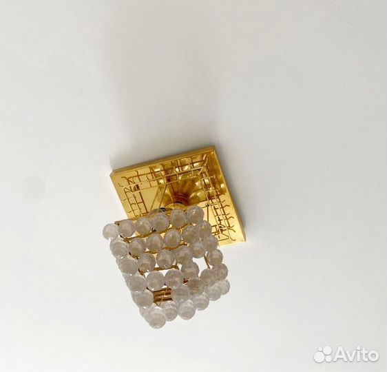 Люстра потолочная хрустальная