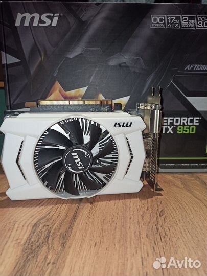 Видеокарта MSI gtx 950 2gb