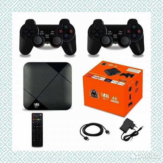 Игровая Android TV приставка M8 Mini Game