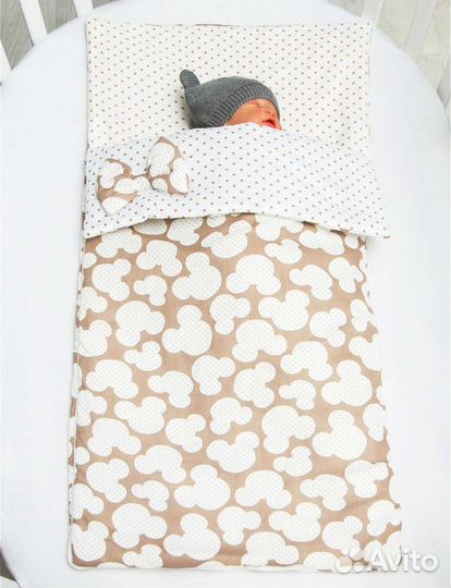 Спальный мешок и одеялко для малыша