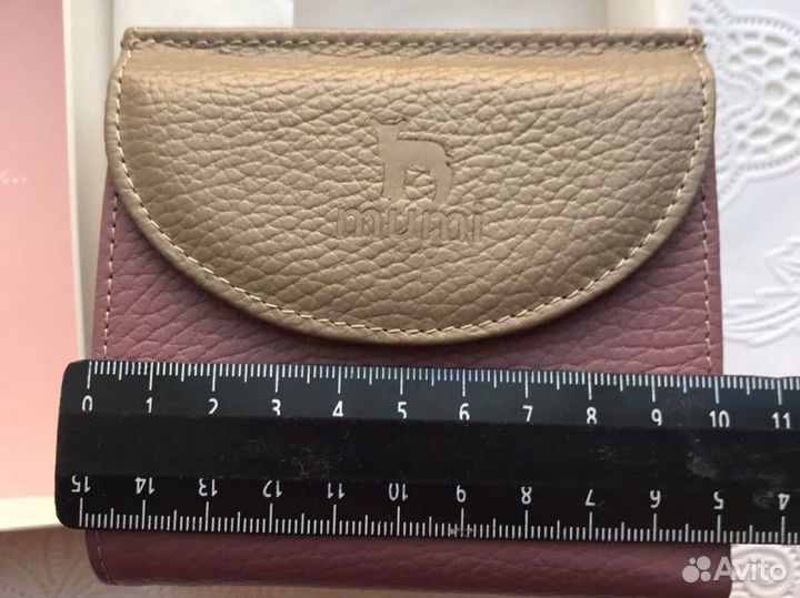 Кожаный кошелёк Mumi женский