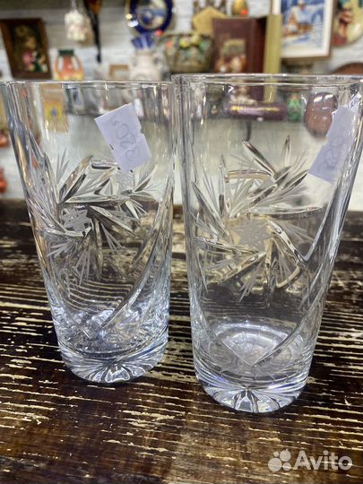 Хрустальные стаканы СССР