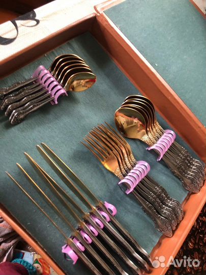 Набор столовых приборов СССР новый нерж
