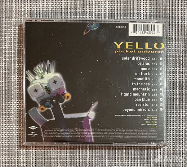 Yello - Pocket Universe CD Rus