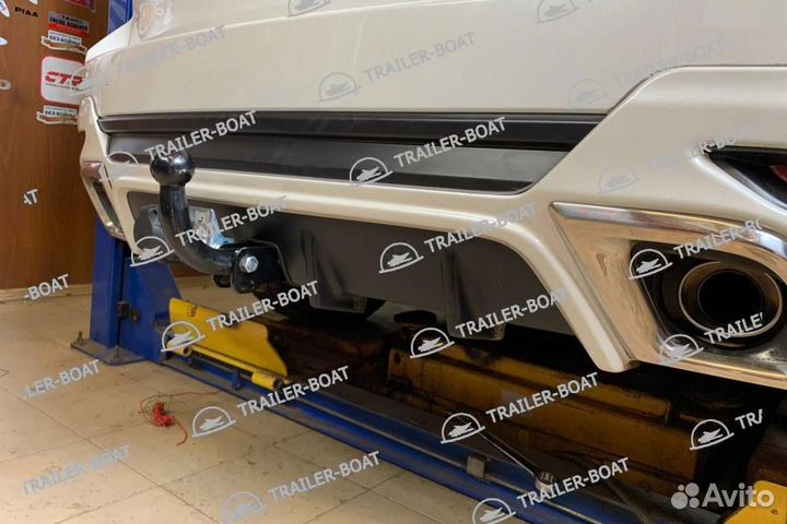 Фаркоп Subaru Forester 2007-2013, рама и крюк шар 50 мм, 24859