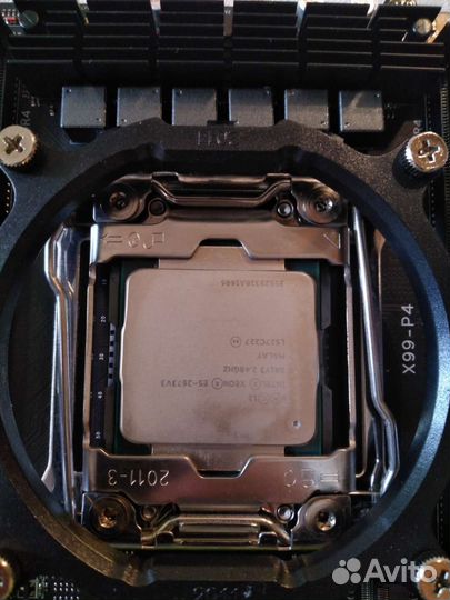 Новый комплект Atermiter x99 проц 24 потока 16гб