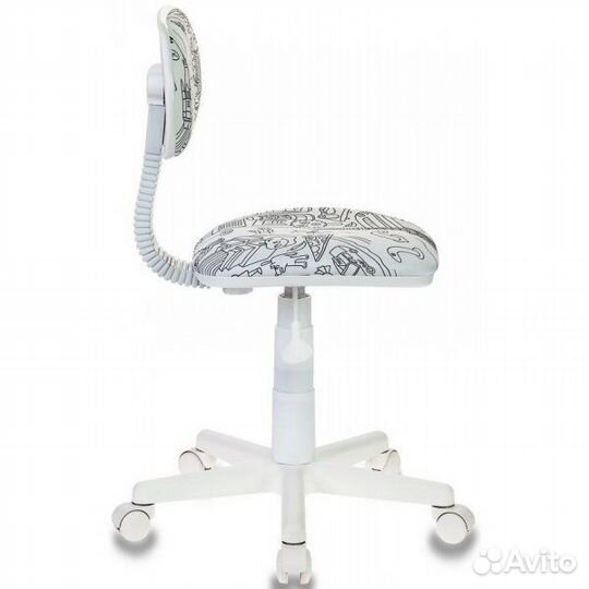 Компьютерное кресло Бюрократ CH-W201NX / PS белое