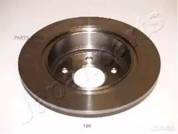 Japanparts DP120 DP-120 диск тормозной задний\ Nis