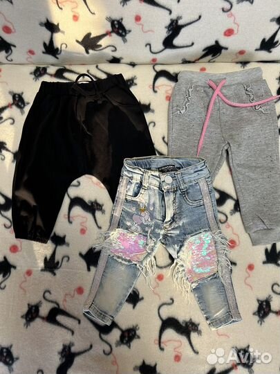 Вещи пакетом на девочку 68 74
