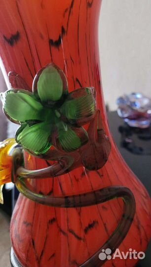 Ваза,пепельница и конфетница Богема, Чехословакия