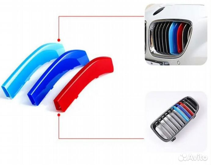 Вставки М спорт на решотку радиатора BMW X5 F15