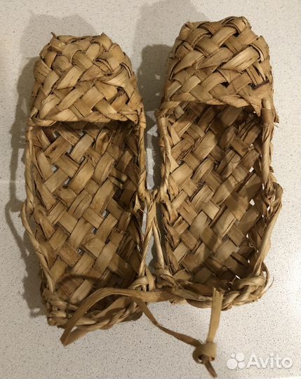 Лапти лыковые