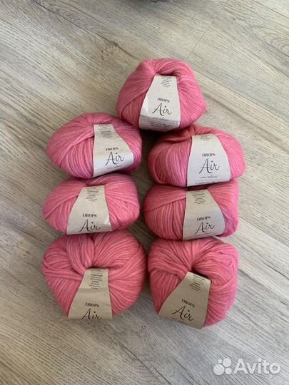 Пряжа Drops Air uni color нитки