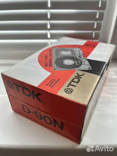 Аудиокассеты TDK D90 блок 10шт